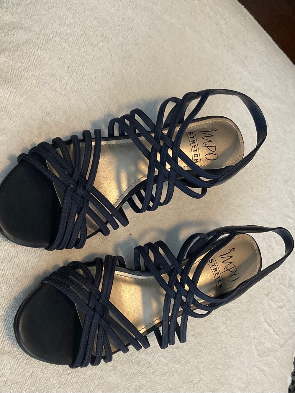Impo Navy Multi-Strap Women's Sandals
